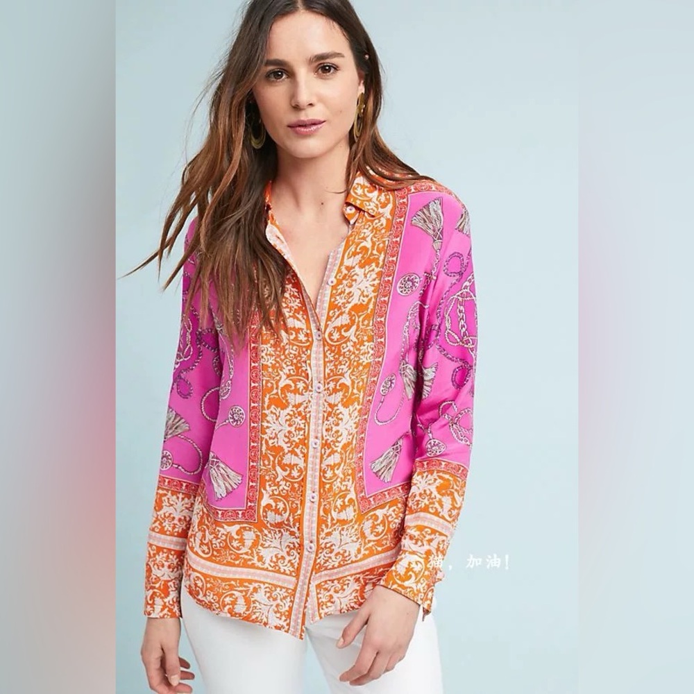 100%silk shirt